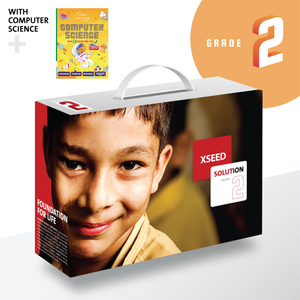 Grade 2 Book Set with Computer Science, XSEED Learnometer, XSEED Parent App